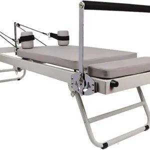 Pilates Reformer, Appareil Pilates Reformer, Reformeur de Pilates Pliable pour la Maison, Équipement Pilates Reformer Pliable, Appareil Pilates Reformer Portable pour Salle De Sport À Domicile, 150 Kg